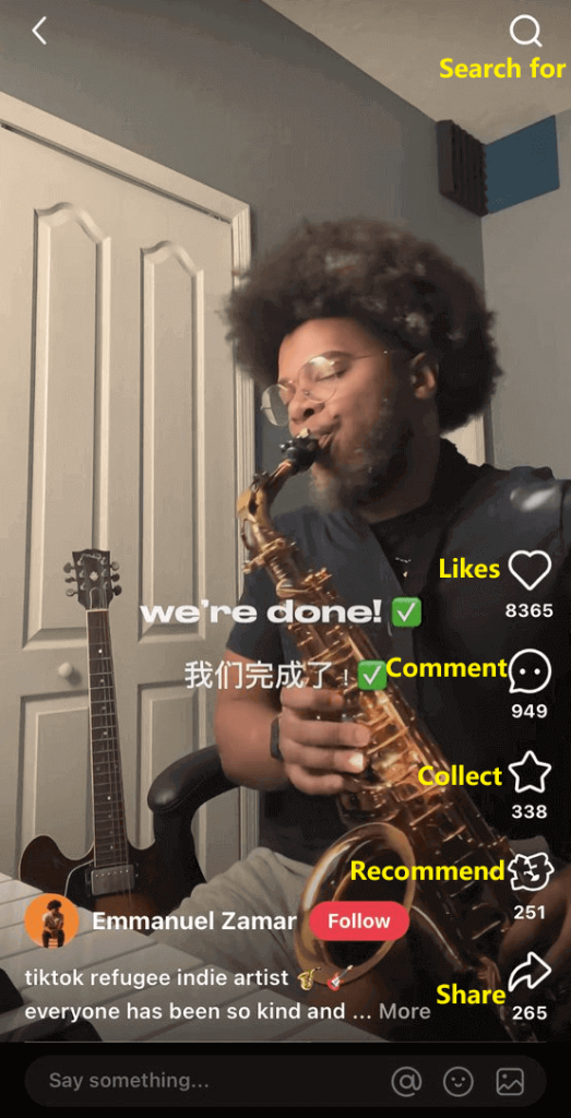 Rednote video