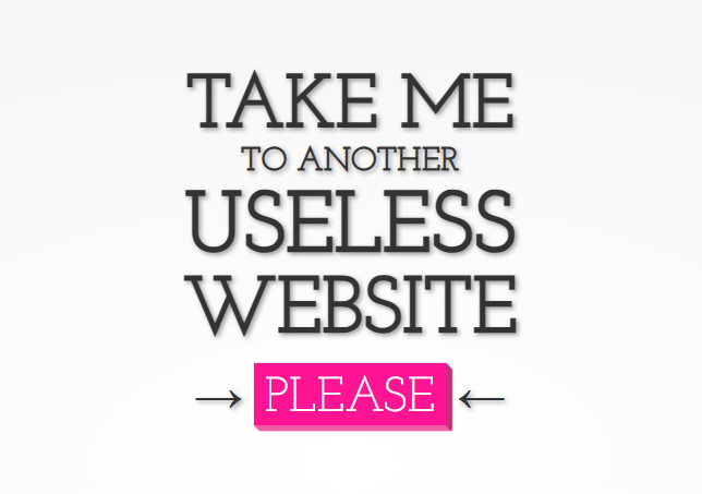 The Useless Web