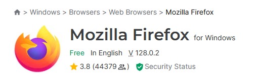 Mozilla Firefox下载页面