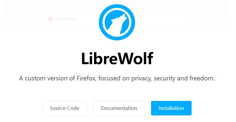 LibreWolf下载页面