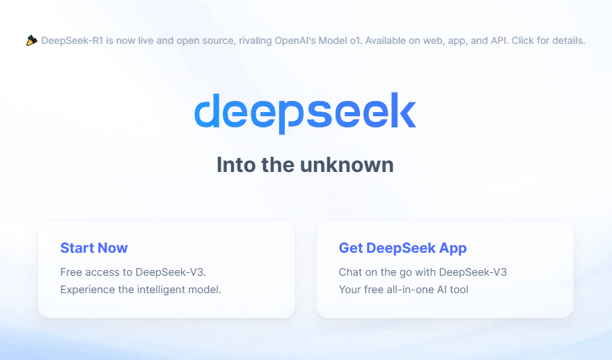 DeepSeek Official Website