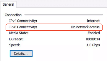 IPv6 без доступа к сети