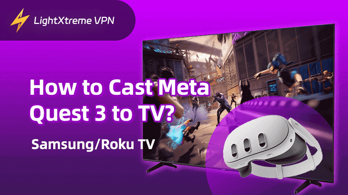 How to cast Meta Quest 3 to TV