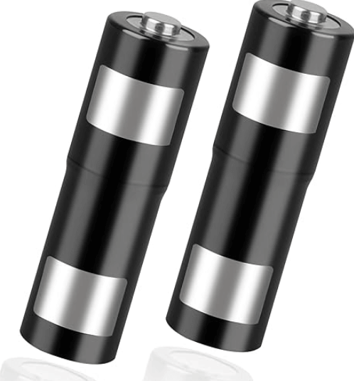 Use rechargeable AA batteries.