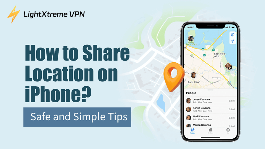 How to Share Location on iPhone