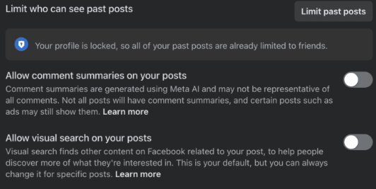 关闭Facebook上的Meta AI