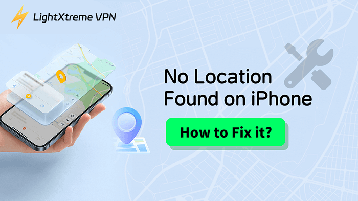 “No Location Found” on iPhone
