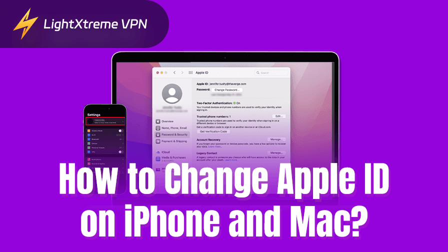 how to change Apple ID