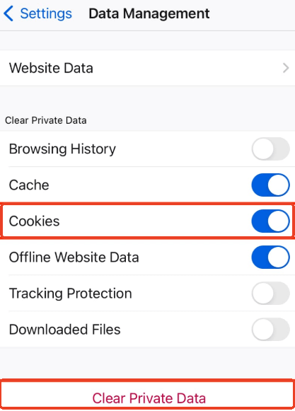 Mozilla Firefoxでクッキーを削除する方法