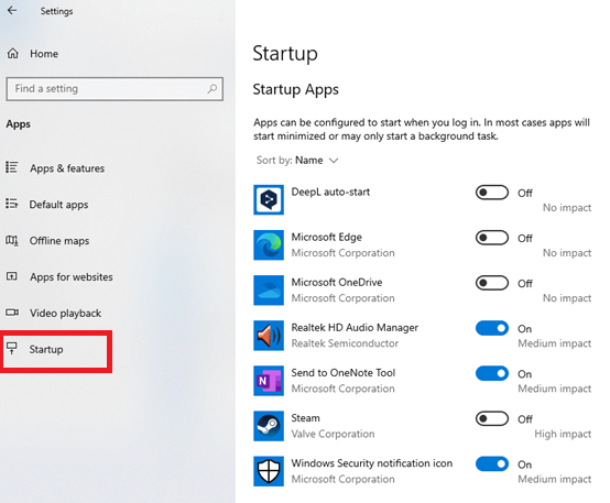 Stop Steam from Opening on Startup Through App Settings