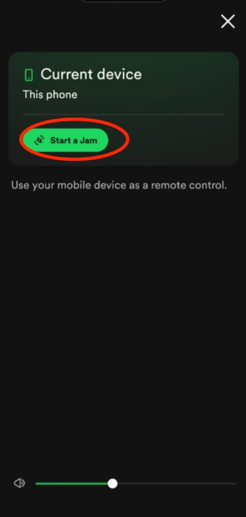 点击 "开始 Jam" 的按钮
