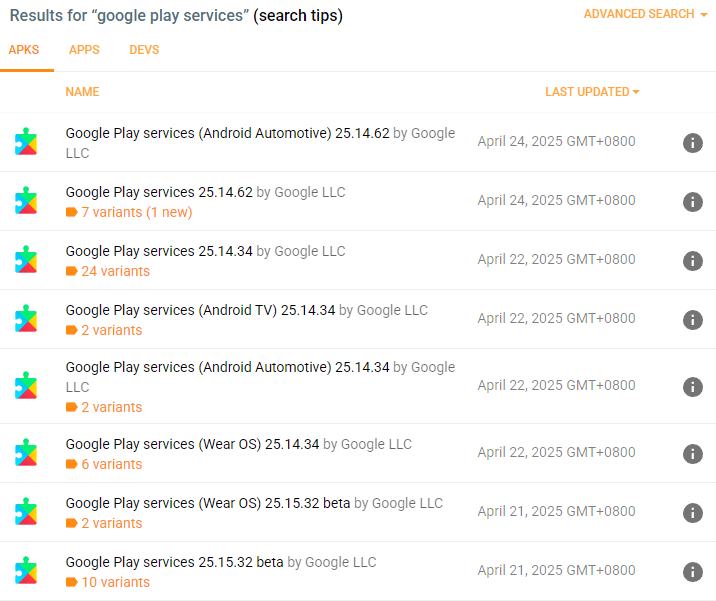 Download Google Play Services