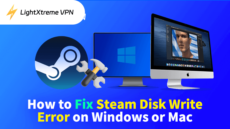 Как исправить ошибка записи на диск Стим на Windows или Mac