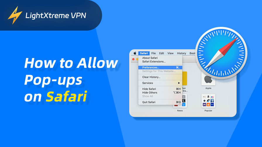How to allow pop-ups on Safari