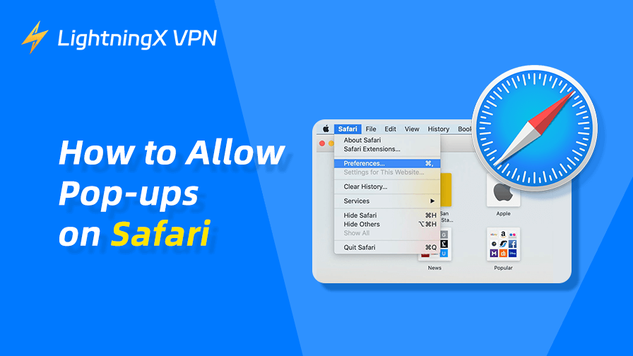 How to allow pop-ups on Safari