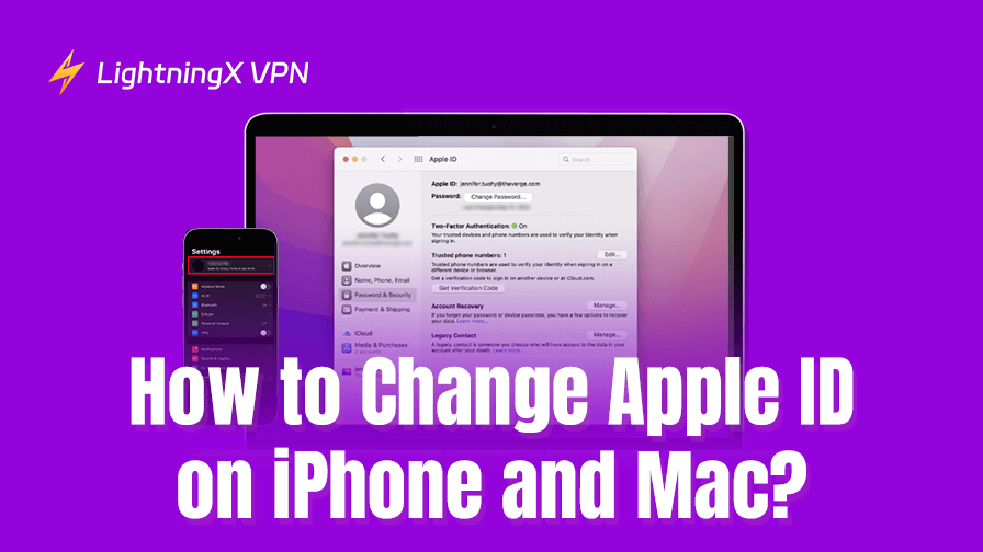 how to change Apple ID