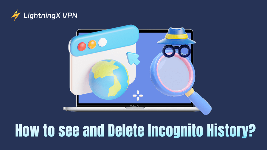how to delete incognito history