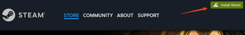 Click “Install Steam”