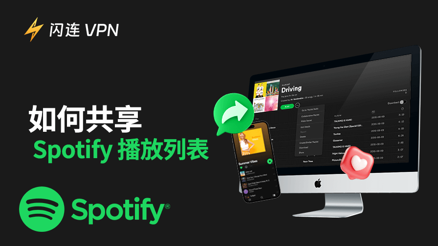 如何分享 Spotify 播放列表:完整指南