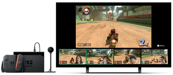 Nintendo Switch 2の新機能: ゲーム内コミュニケーション