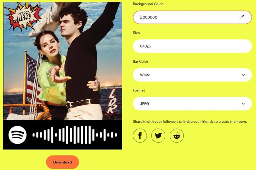 Personaliza tu Spotify Code