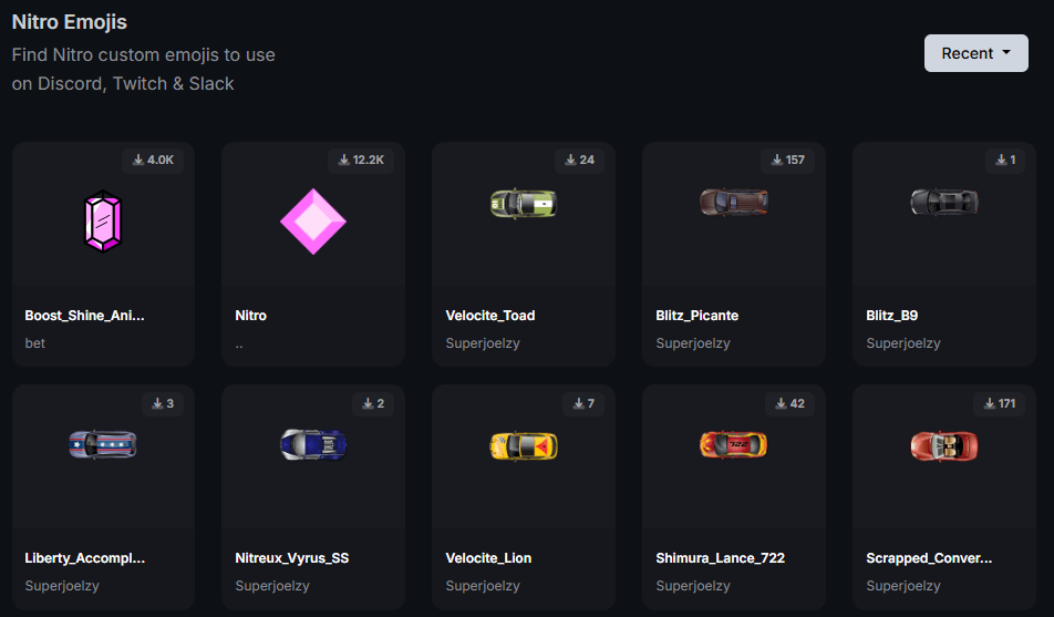 Discord Nitro custom emojis