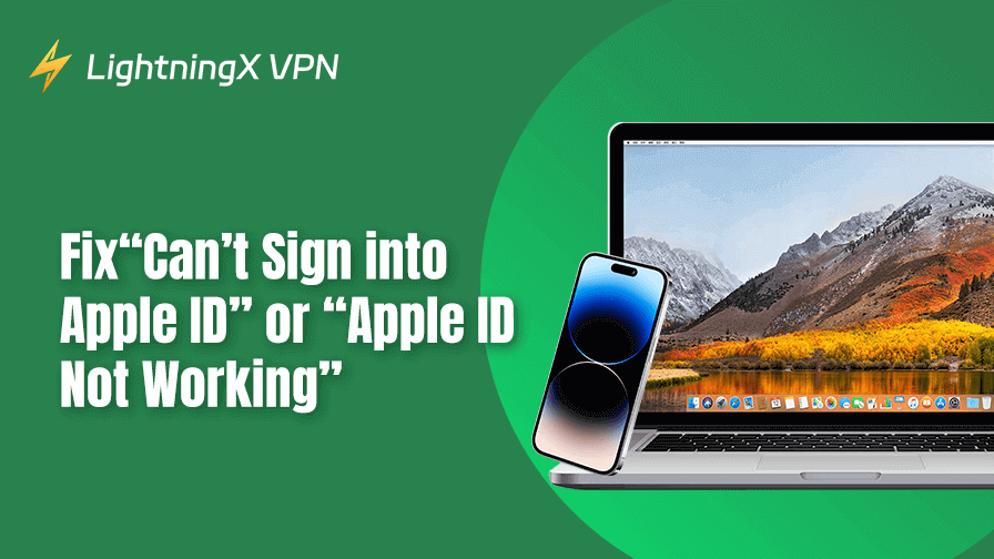 Can’t Sign into Apple ID