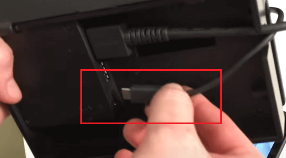 ACアダプターでSwitchドックを充電する