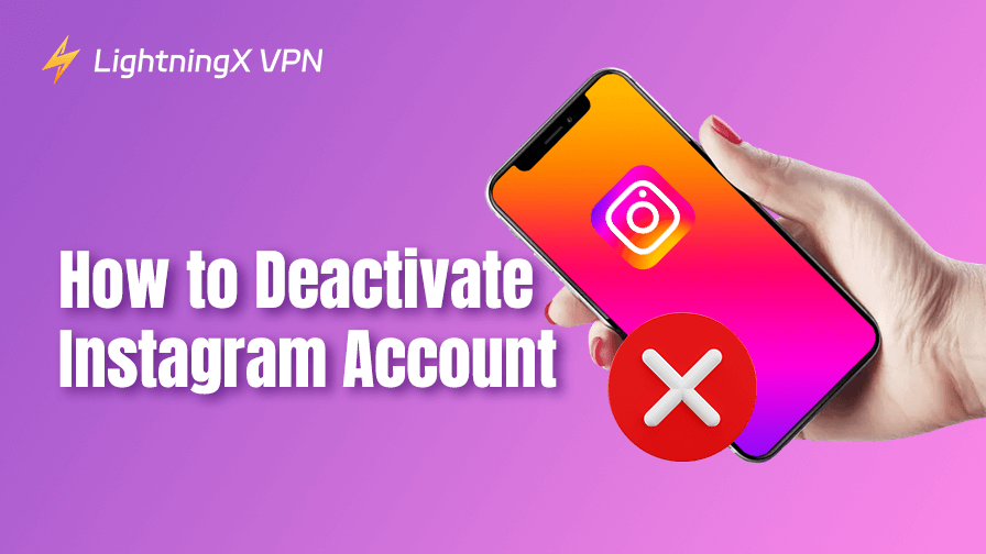 how to deactivate Instagram account