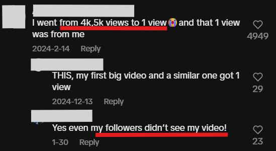 Signs of TikTok Shadowban (from TikTok users’ real experience)