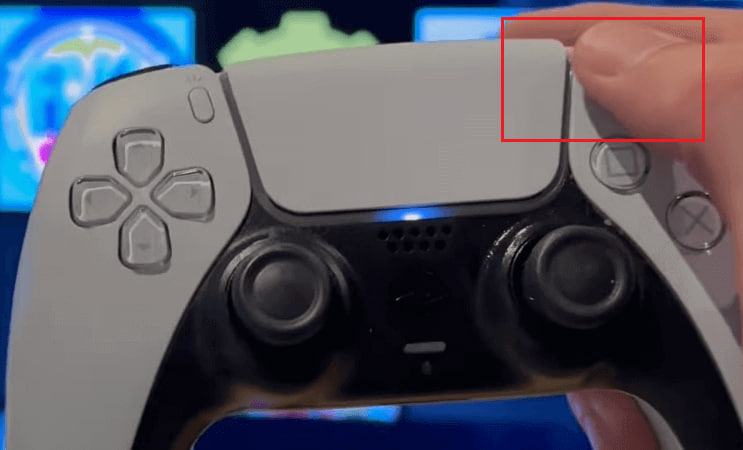 Press the Options Button