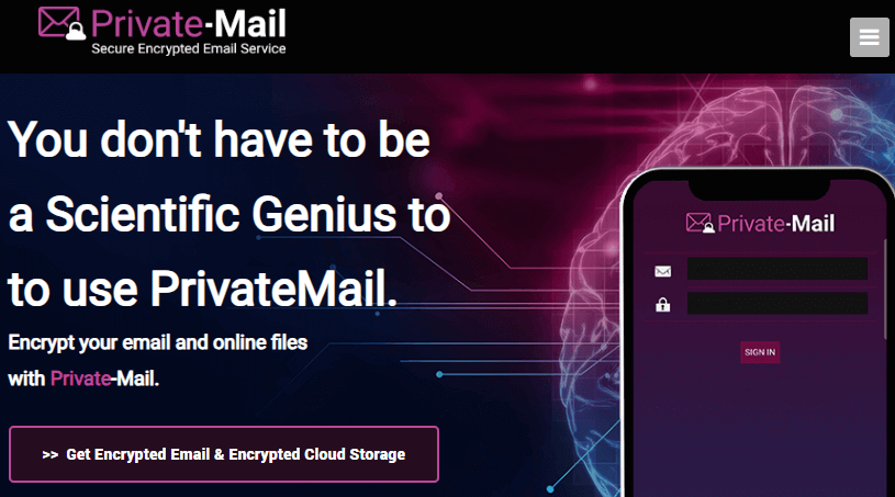 Cuentas de correo electrónico anónimas gratuitas: PrivateMail