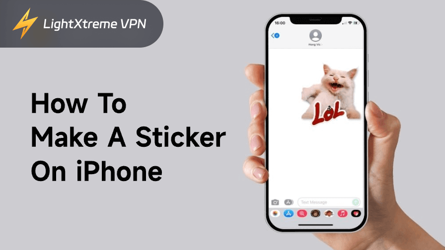 How to Make a Sticker on iPhone