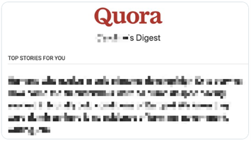 Quora 精选摘要