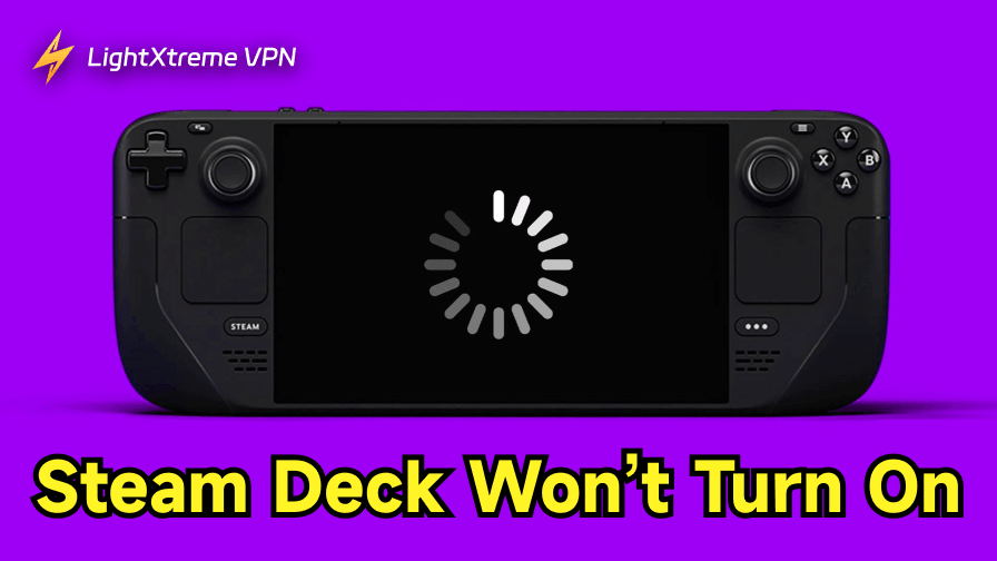 Steam Deck Won’t Turn On