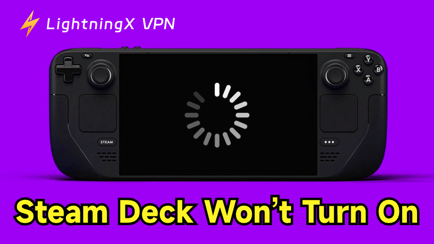 Steam Deck Won’t Turn On