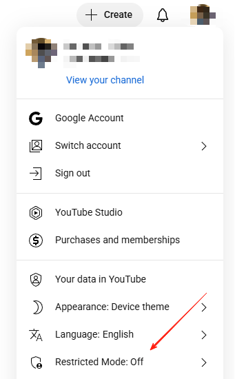 YouTube 制限付きモード