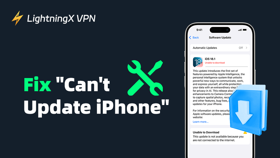 Can’t Update iPhone