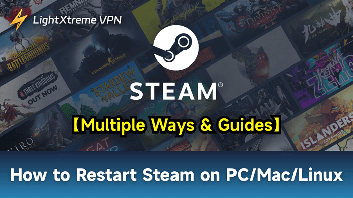 How to Restart Steam