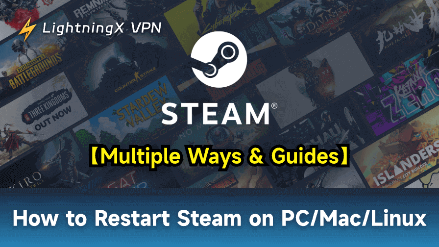How to Restart Steam