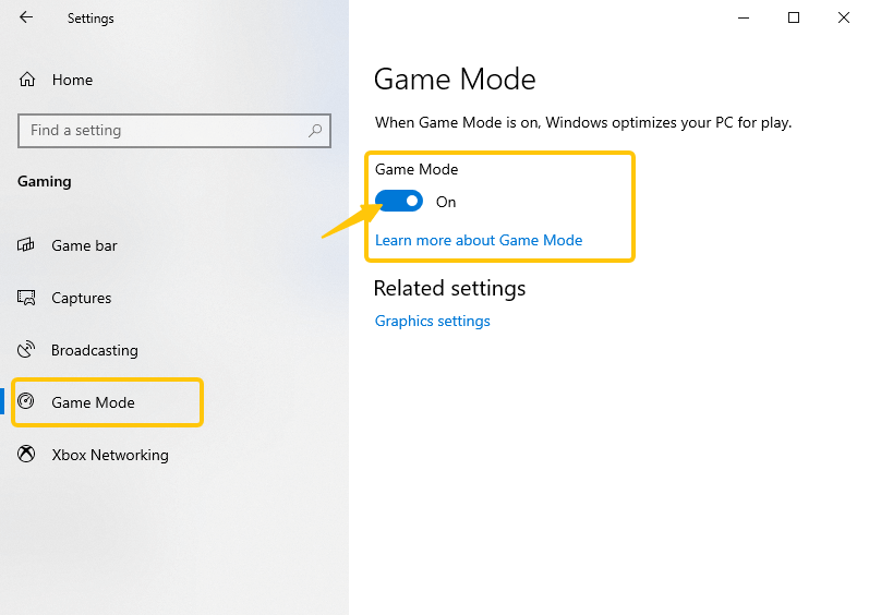 Windows 10/11でゲームモードをオンにする