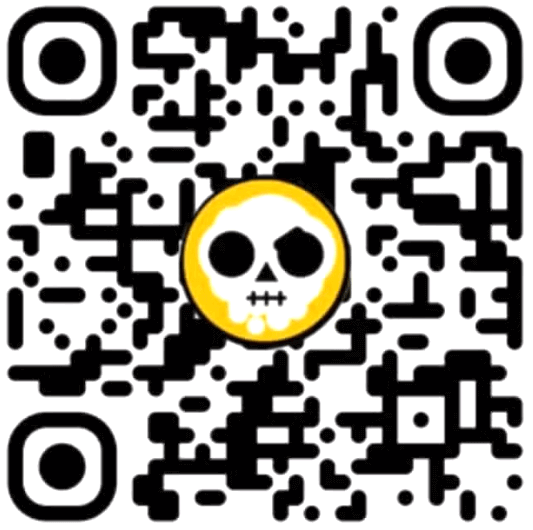 交換アイコンの4番目のブロスタQRコード