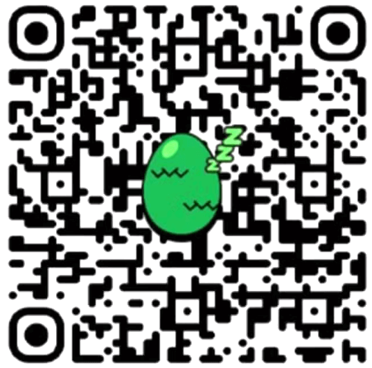 無料バッジと交換できる3つ目のブロスタQRコード
