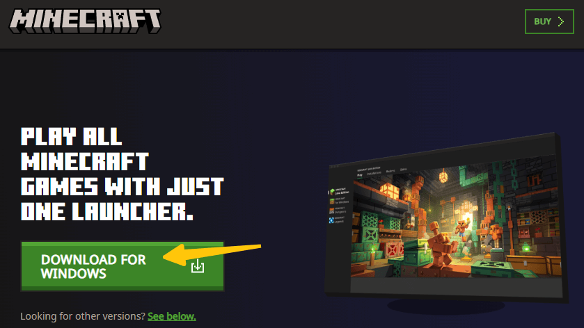 Prueba gratuita de Minecraft Java Edition