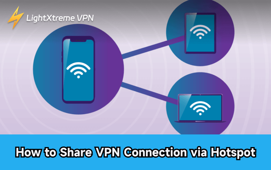 How to Share VPN Connection via Hotspot