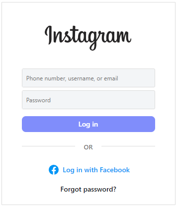 Mag-login sa Instagram