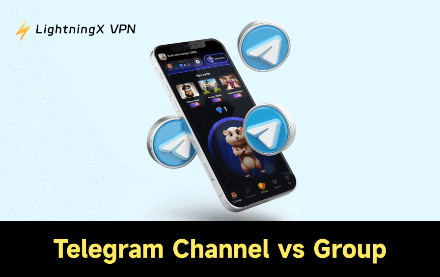 Telegram channel vs group