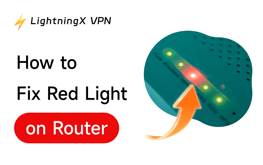 How to Fix Red Light on Router
