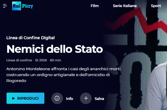 Best Free Italian Streaming Services: RaiPlay