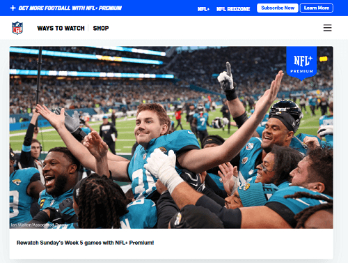 Best Free NFL Streaming Sites: NFL.com